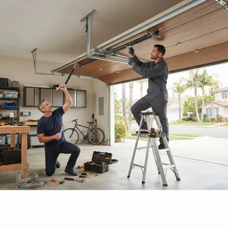 DIY Garage Door Repair vs. Professional Services: The Best Choice, professional garage door service in Los Angeles