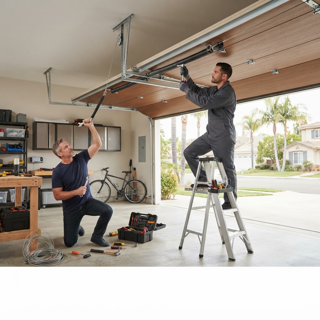 DIY Garage Door Repair vs. Professional Services: The Best Choice, professional garage door service in Los Angeles